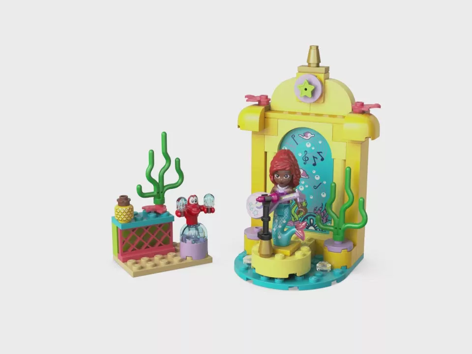 LEGO® Disney. Scena muzyczna Arielki. 43235 - tantis.pl