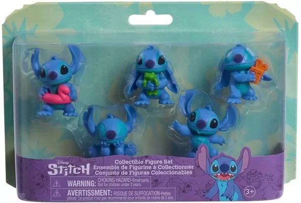 *****Stitch 5pak mini figurek 62870 - tantis.pl