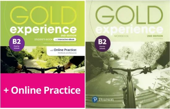 Pakiet: Gold experience. 2nd edition. B2. Student's Book with Online Practice (Podręcznik) / Workbook (Zeszyt ćwiczeń)