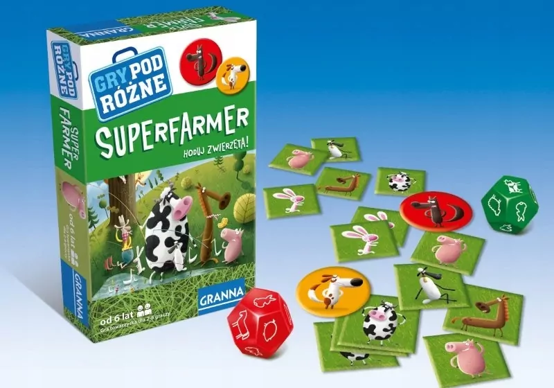 Superfarmer. Gry podróżne - tantis.pl