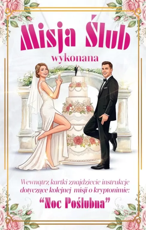 Karnet Ślub z kostką - grą erotyczną - tantis.pl