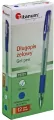 Długopis żelowy 0,5mm niebieski (12szt) - tantis.pl