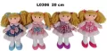 Lalka szmacianka 20cm. Mix wzorów - tantis.pl
