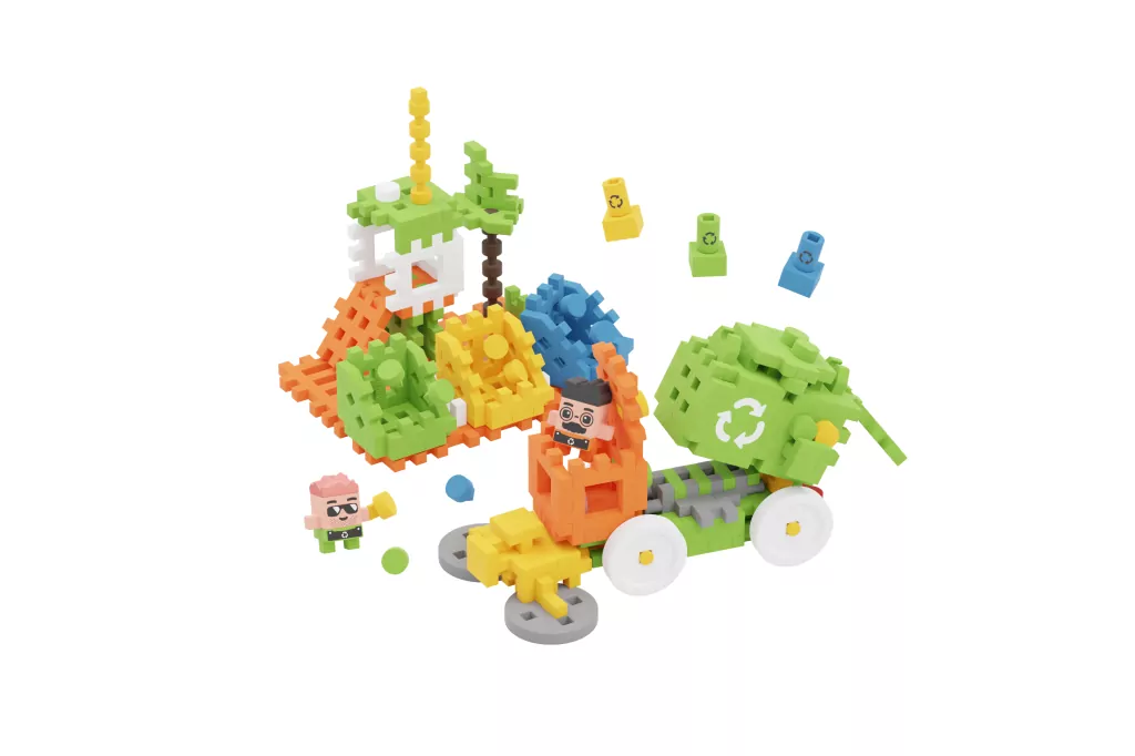 Mini Waffle City. Śmieciarka - tantis.pl