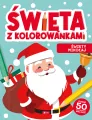 Święta z kolorowankami. Święty Mikołaj - tantis.pl