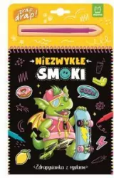 Niezwykłe smoki. Zdrapywanka z rysikiem