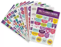 Naklejki do planera Biblia i Wiara 450 szt