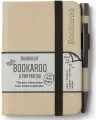 Bookaroo Notatnik A7 z długopisem - kremowy - tantis.pl