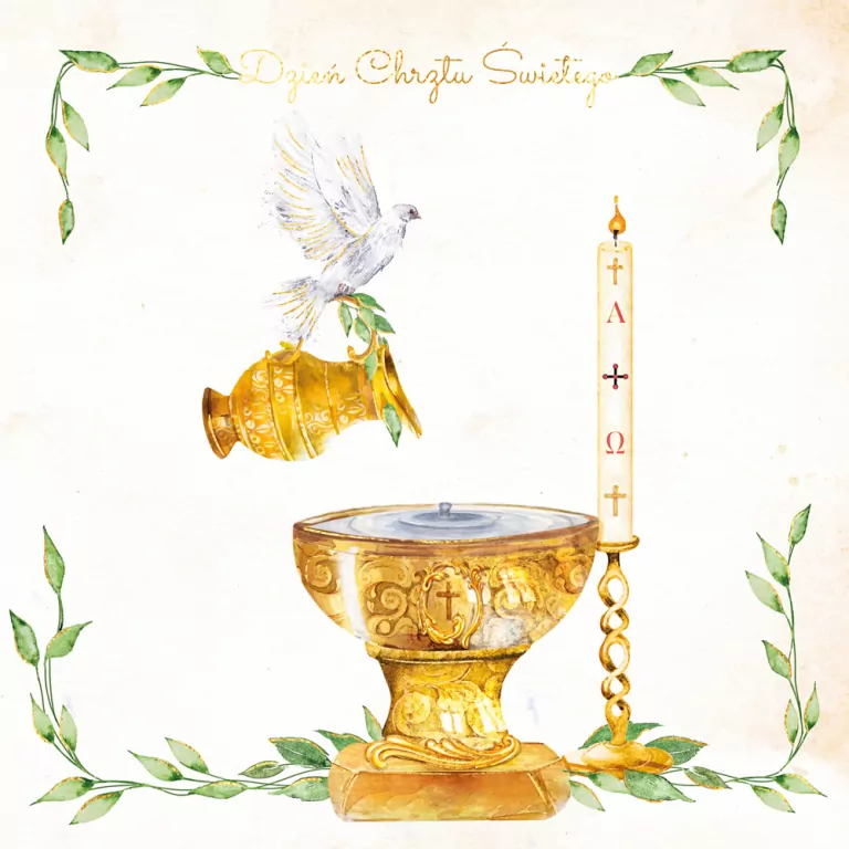 Karnet KW Chrzest Chrzcielnica - tantis.pl