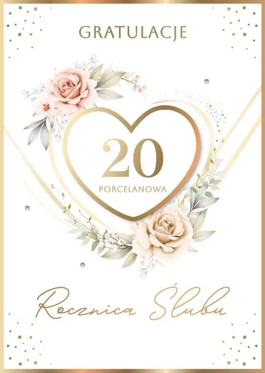 Karnet Rocznica Ślubu - tantis.pl
