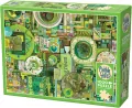 Puzzle 1000 Pomaluj mój świat na kolor... zielony - tantis.pl