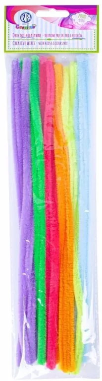 Druciki kreatywne, fluorescencyjne. Mix - tantis.pl