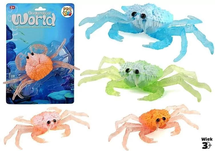 Zwierzęta morskie miękkie krab mix - tantis.pl