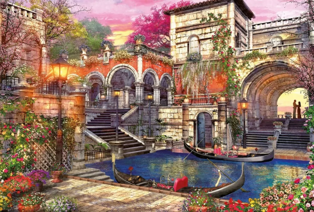 Puzzle 3000 Romans w Wenecji G3 - tantis.pl