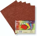 Pianka brokatowa A4 Eva brąz biodegradowalna - tantis.pl