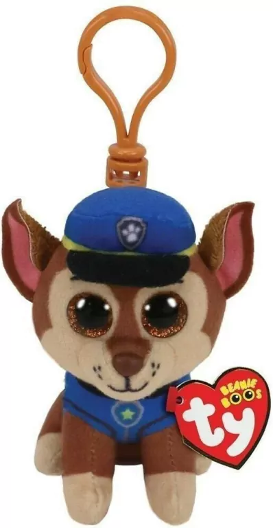 Beanie Babies. Psi Patrol. Chase. Brelok. 8,5 cm - tantis.pl