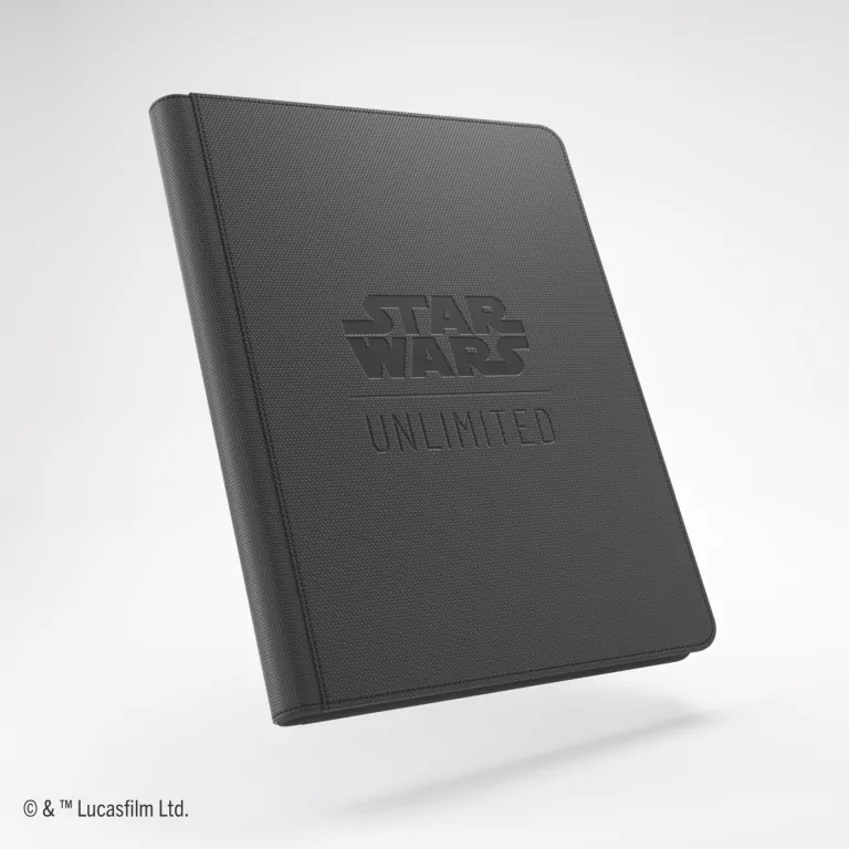 Gamegenic: Star Wars Unlimited Card Game - Zip-Up Album 18-Pocket - Black - tantis.pl