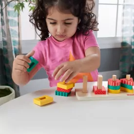 Fisher Price. Drewniany sorter kształtów - tantis.pl