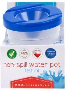 Pojemnik na wodę plastikowy z blokadą wylania. 1 sztuka - tantis.pl
