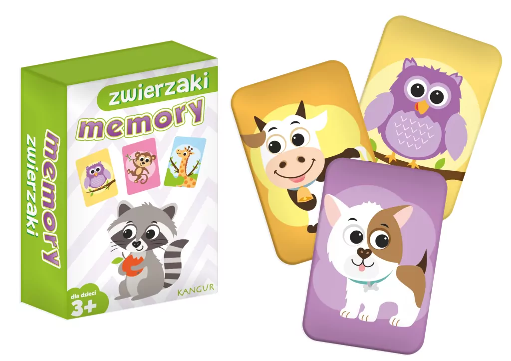Memory Zwierzaki Kalambury - tantis.pl