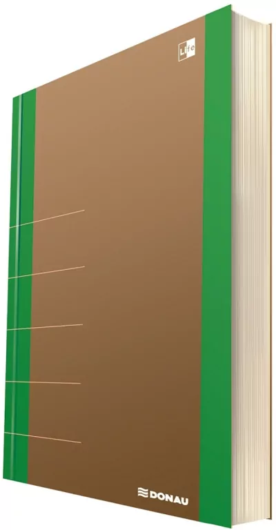Notatnik organizer 80k. Donau life. Zielony - tantis.pl