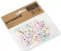 Koraliki literki kolorowe 6x6mm - tantis.pl