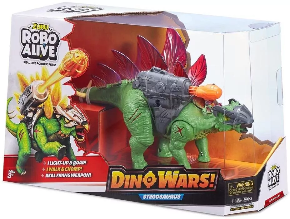Zuru Robo Alive. Dino Wars Stegozaur - tantis.pl