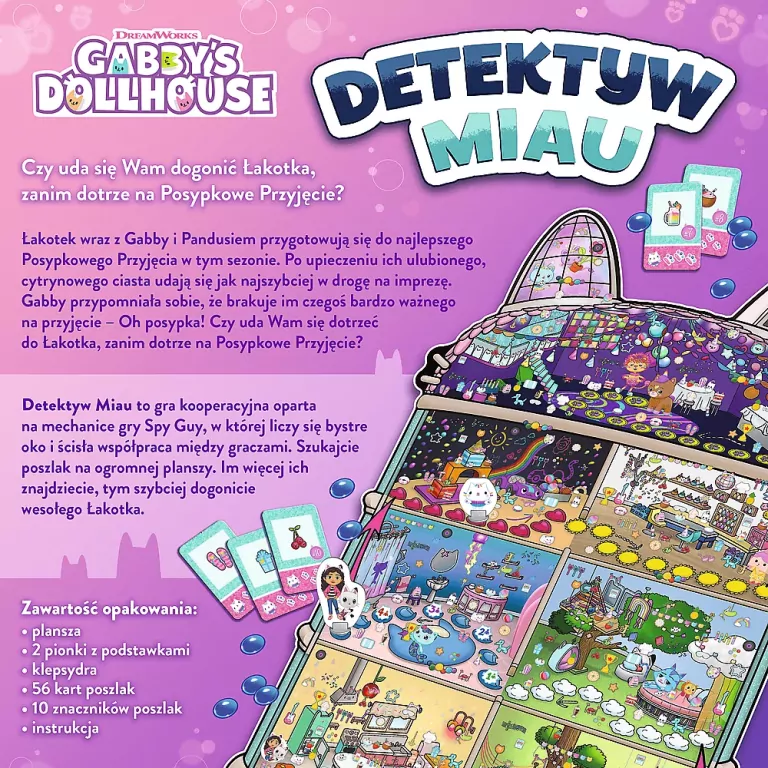 Koci Domek Gabi Detektyw Miau Trefl - tantis.pl