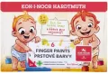 Farby do malowania palcami 50ml 6 kolorów - tantis.pl