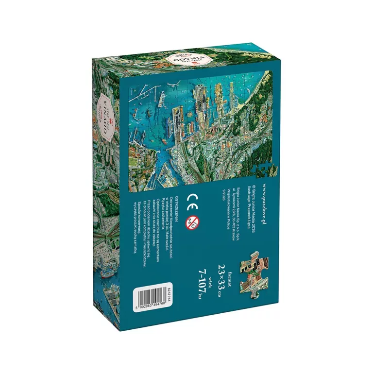 CzuCzu. Puzzlove Gdynia. 150 el. - tantis.pl