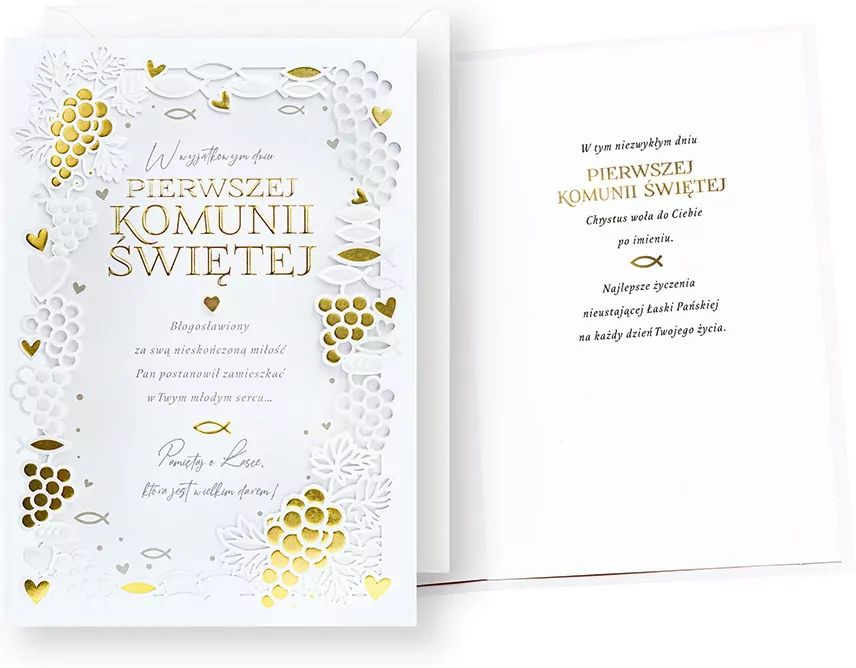 Karnet Primus Komunia - tantis.pl