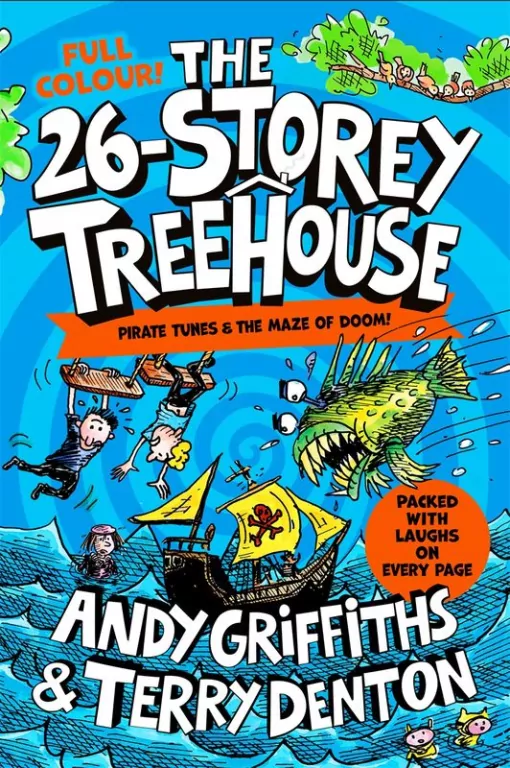 The 26-Storey Treehouse: Colour Edition wer. angielska - tantis.pl
