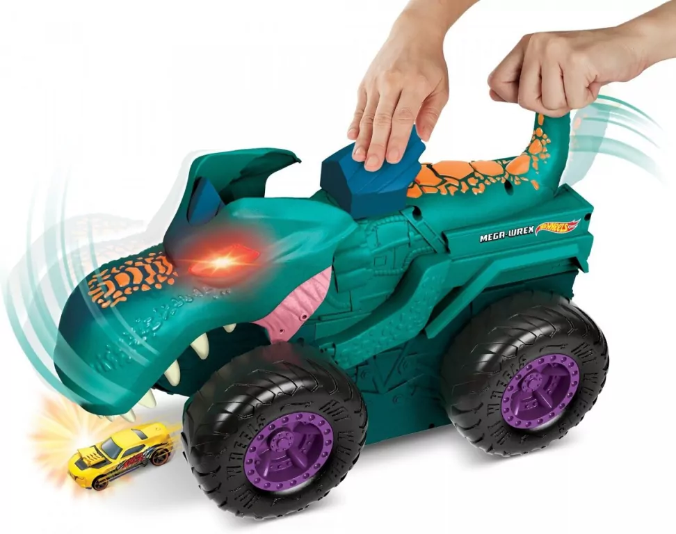 Hot Wheels. Monster Trucks. Pożeracz aut Mega Wrex - tantis.pl