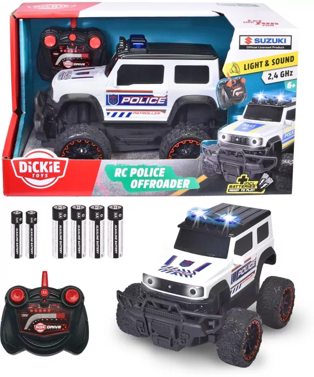 SOS RC Pojazd policyjny Suzuki Jimmy - tantis.pl