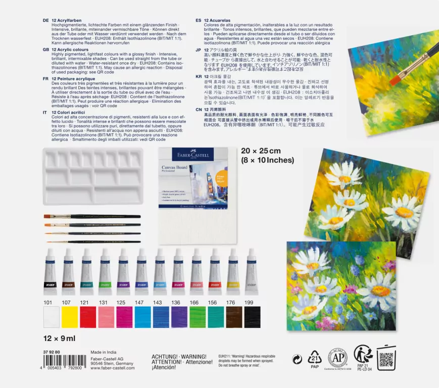 Zestaw do malowania Creative Studio FABER CASTELL - tantis.pl