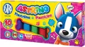 Plastelina Astrino 10 kolorów ASTRA - tantis.pl