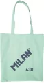MILAN. Torba Tote Bag, zielona 1918 - tantis.pl