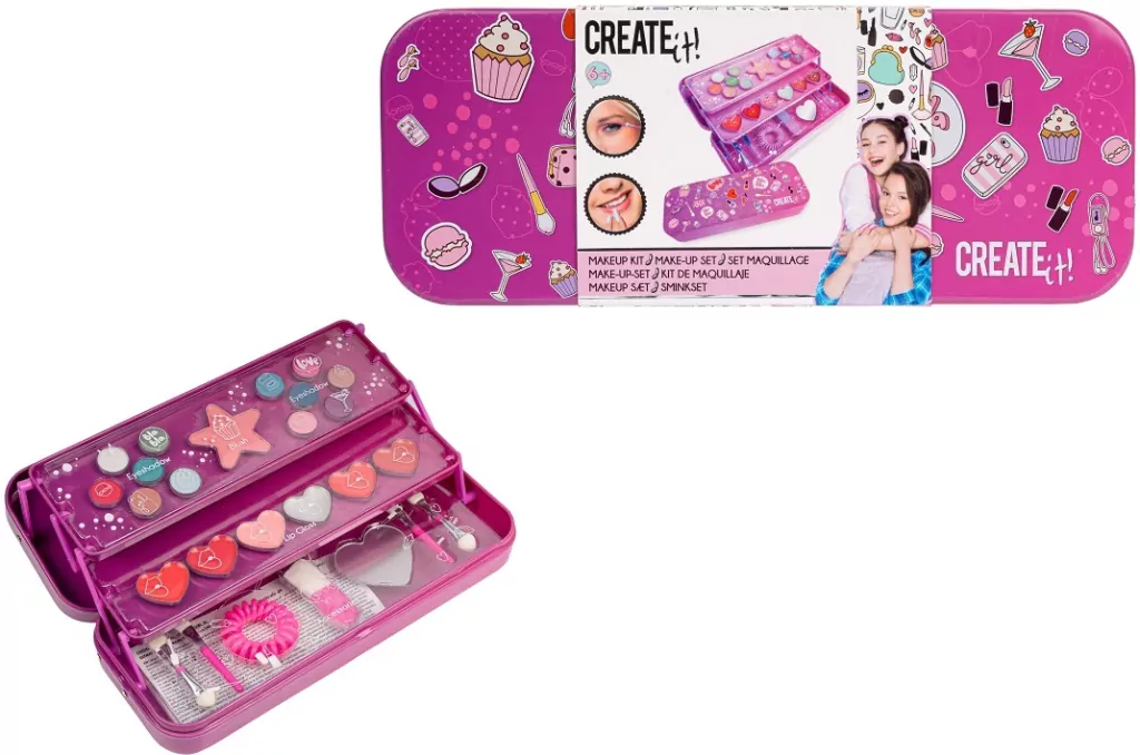 Zestaw Make-up. Puszka 3 poziomy - tantis.pl