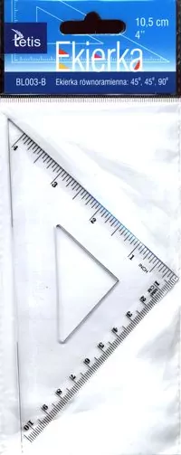 Ekierka równoramienna 10,5cm - tantis.pl
