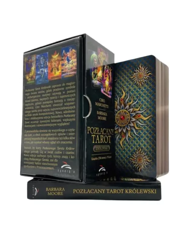 Pozłacany Tarot Królewski - tantis.pl