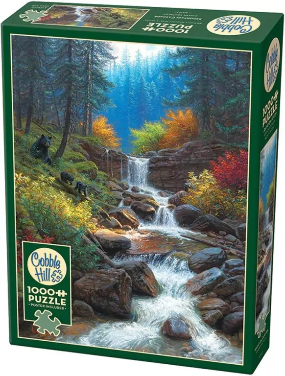 Puzzle 1000 Górski wodospad G3 - tantis.pl