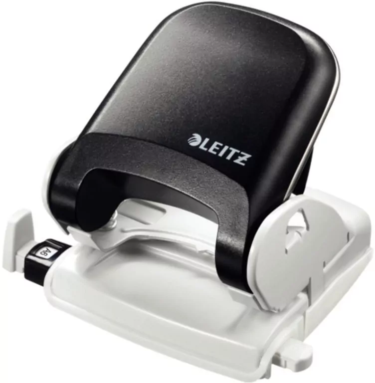 Leitz. Dziurkacz 2,5/80, 5005, Czarny - tantis.pl