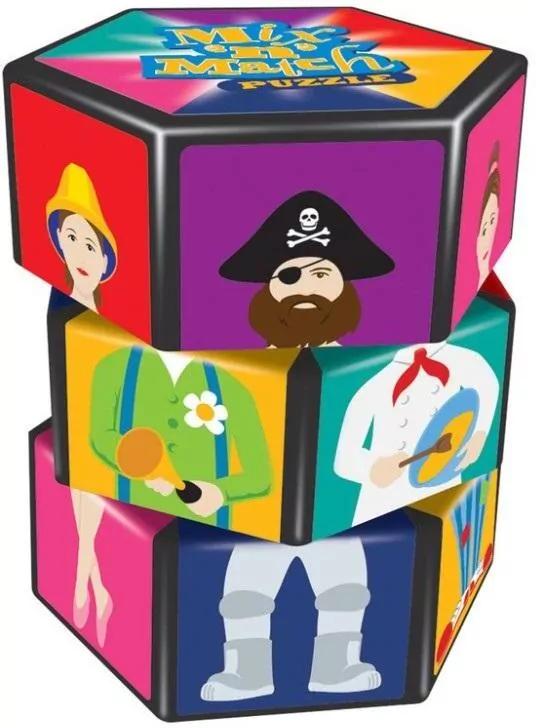 Puzzle obracane. Postacie - tantis.pl