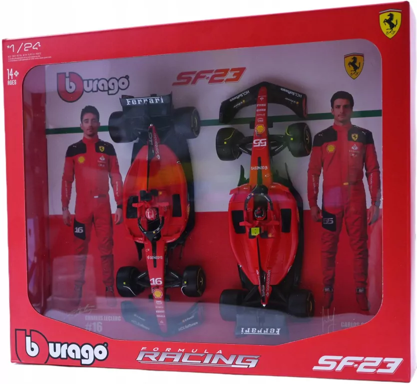 Ferrari Formula With Helmet, Without Plastic Stand - tantis.pl