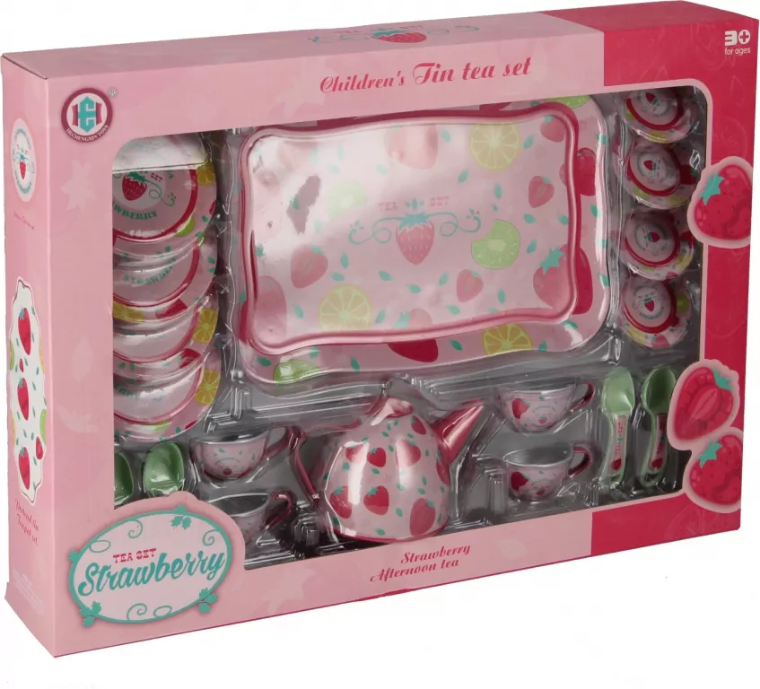 Naczynia kuchenne metalowe z tacą Mega Creative 545111 - tantis.pl