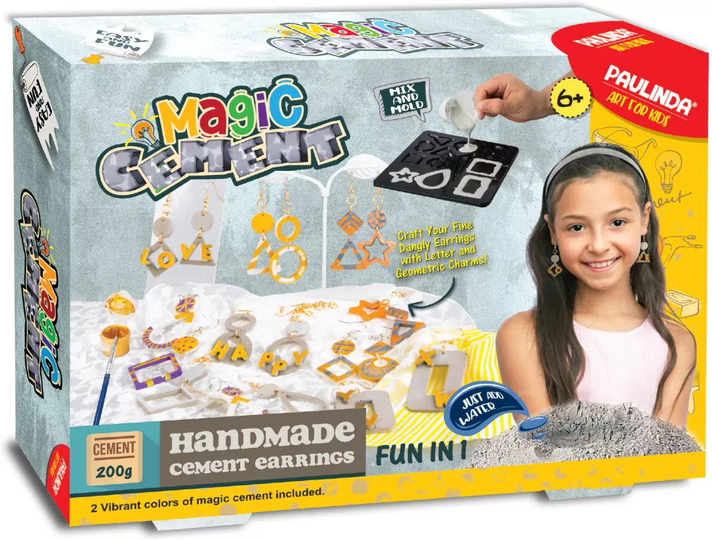 Stwórz Magic Cement - Kolczyki - tantis.pl