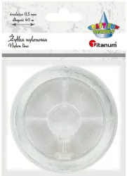 Żyłka nylonowa przezroczysta 0,5mm 40m