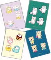 Zeszyt A4 32k. kratka PP Kawaii 1szt.mix - tantis.pl