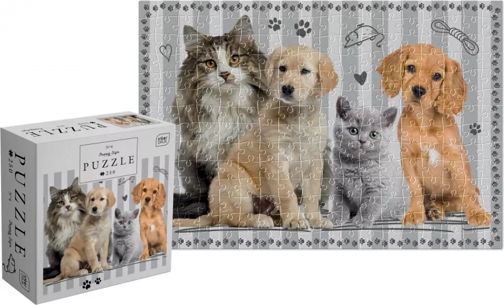 Puzzle 250 Puppy Sign 4 - tantis.pl