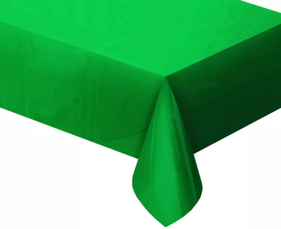 Obrus foliowy, metaliczny zielony 137 x 183cm - tantis.pl